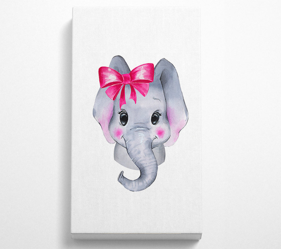  A Canvas Print of Elephant Love 1 Canvas Wall Art