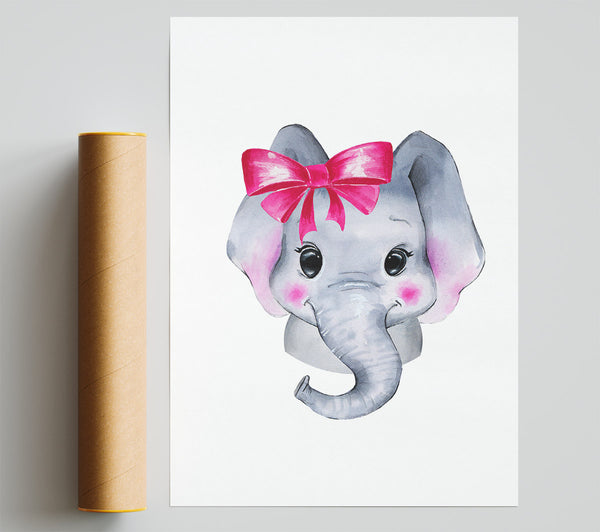 Elephant Love 1 Print