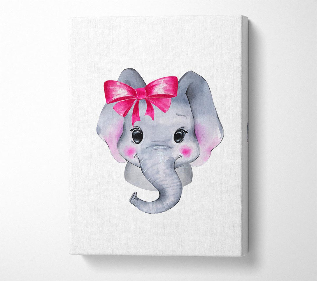  A Canvas Print of Elephant Love 1 Canvas Wall Art