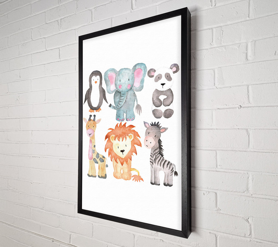  A Canvas Print of Safari Love Canvas Wall Art