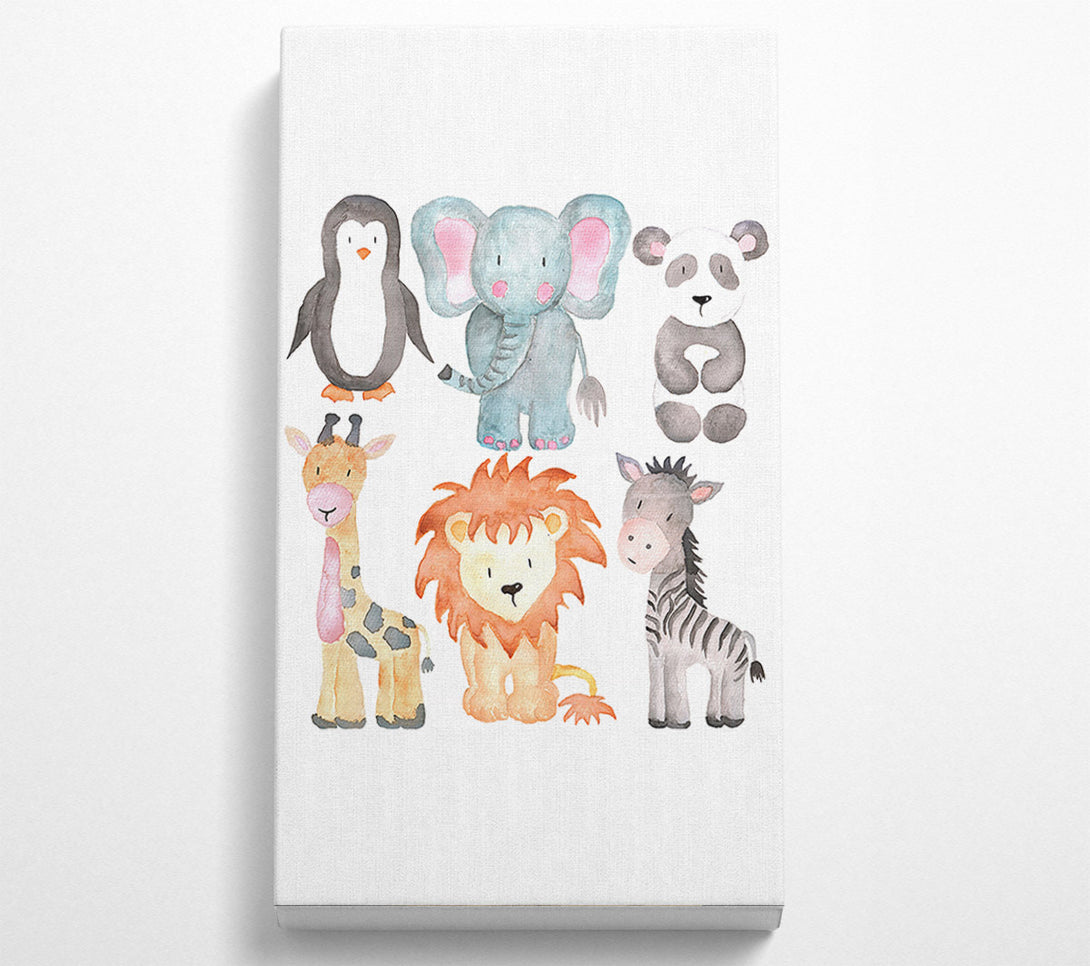  A Canvas Print of Safari Love Canvas Wall Art