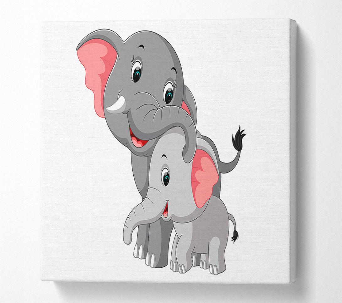  A Canvas Print of Mother And Baby Love Canvas Wall Art