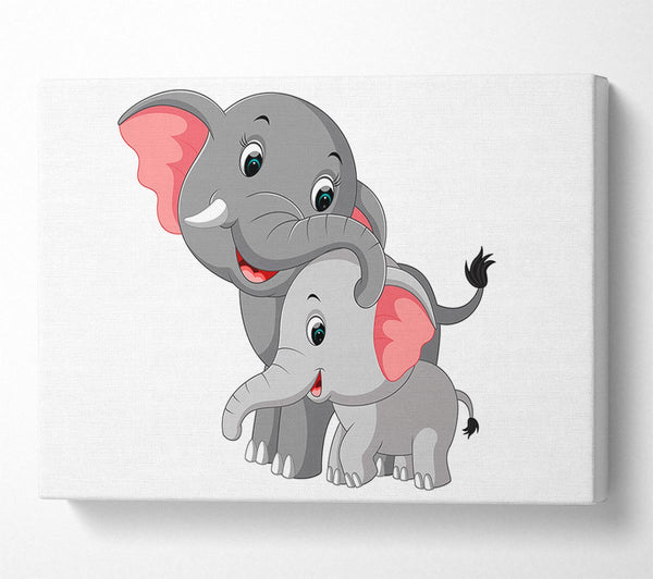  A Canvas Print of Mother And Baby Love Canvas Wall Art