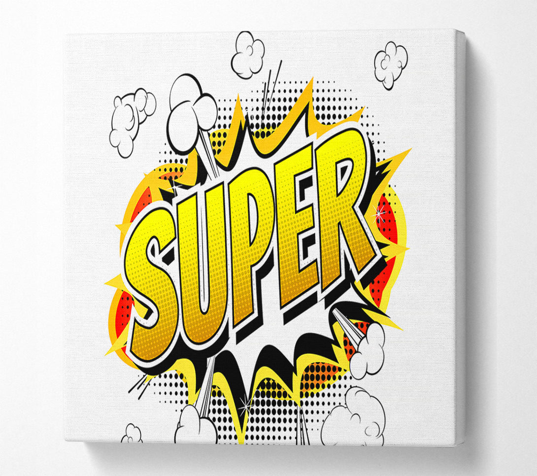  A Canvas Print of Super Canvas Wall Art