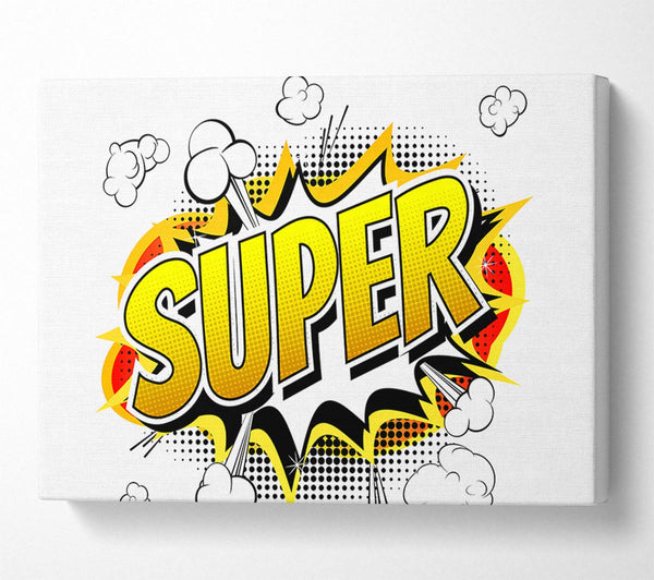  A Canvas Print of Super Canvas Wall Art
