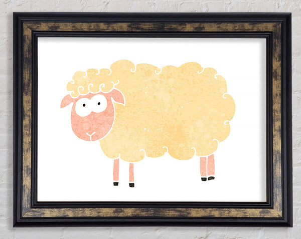 My Name Is Wooly Framed Print