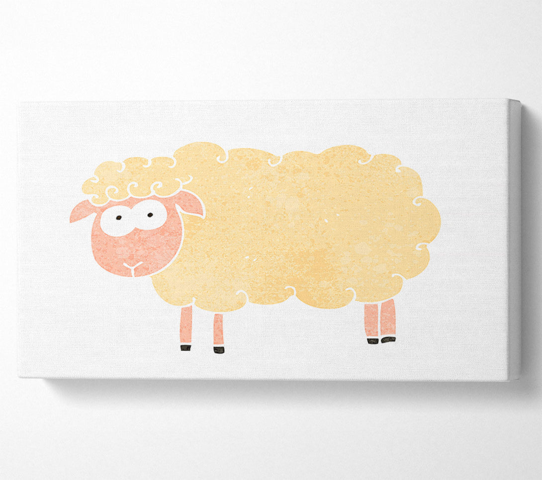  A Canvas Print of My Name Is Wooly Canvas Print