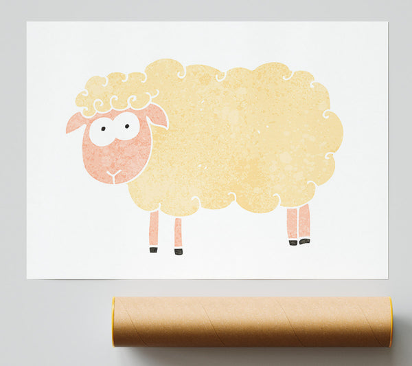 My Name Is Wooly Print