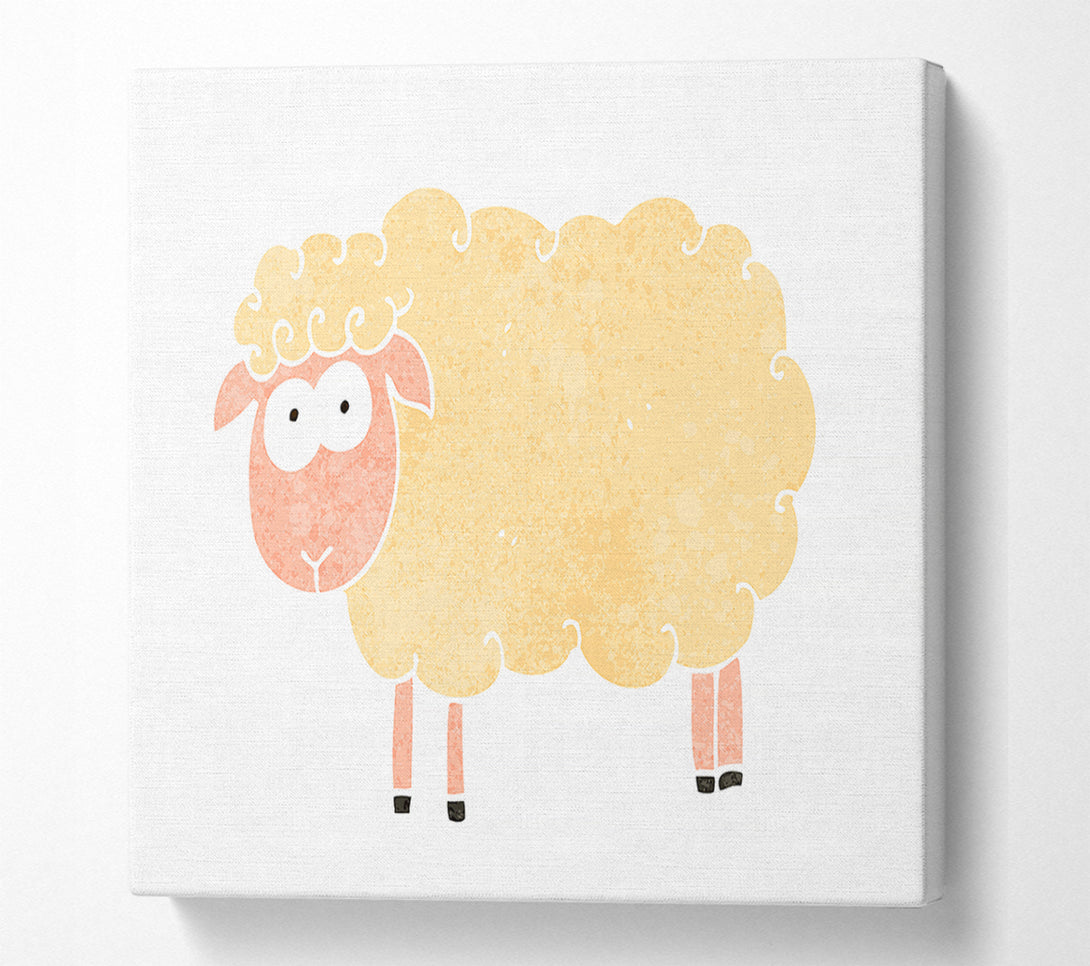  A Canvas Print of My Name Is Wooly Canvas Print