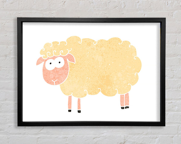 My Name Is Wooly Framed Print