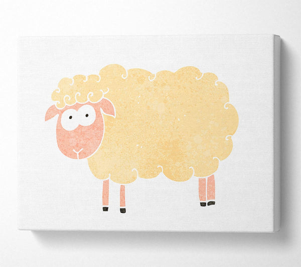 A Canvas Print of My Name Is Wooly Canvas Print
