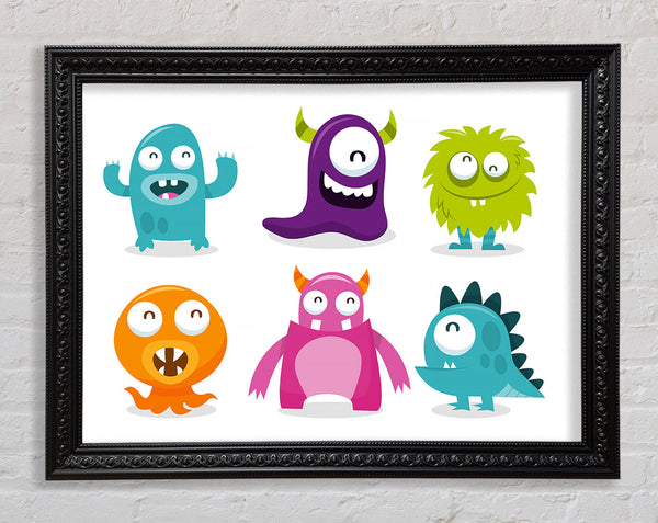 Monster Fun 1 Framed Print