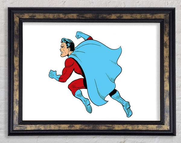 Superhero 3 Framed Print