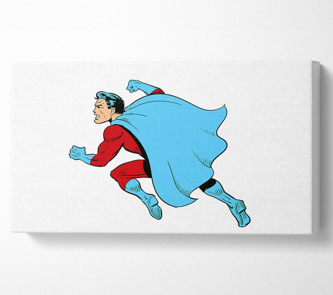  A Canvas Print of Superhero 3 Canvas Print