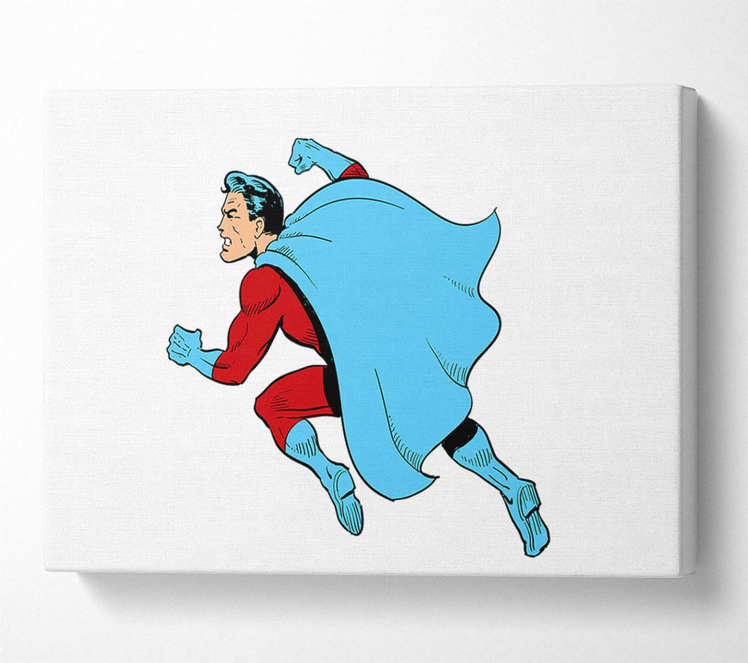  A Canvas Print of Superhero 3 Canvas Print