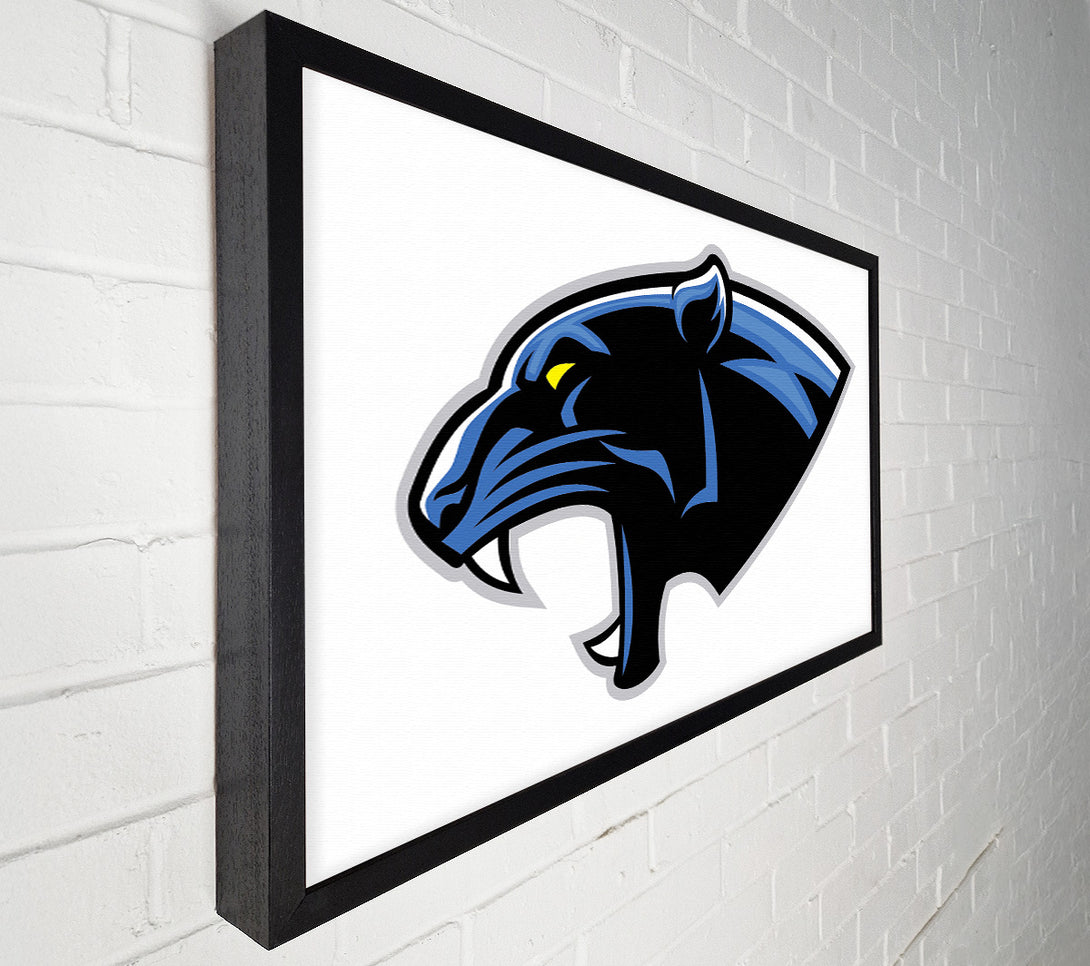  A Canvas Print of Panther Teeth 1 Canvas Print