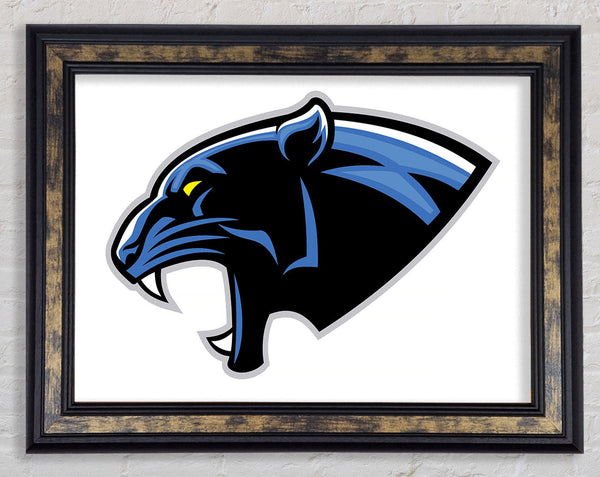 Panther Teeth 1 Framed Print
