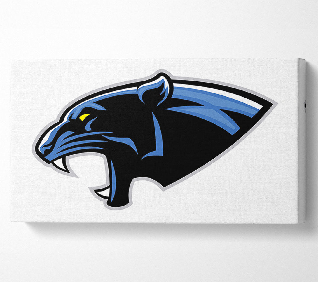  A Canvas Print of Panther Teeth 1 Canvas Print