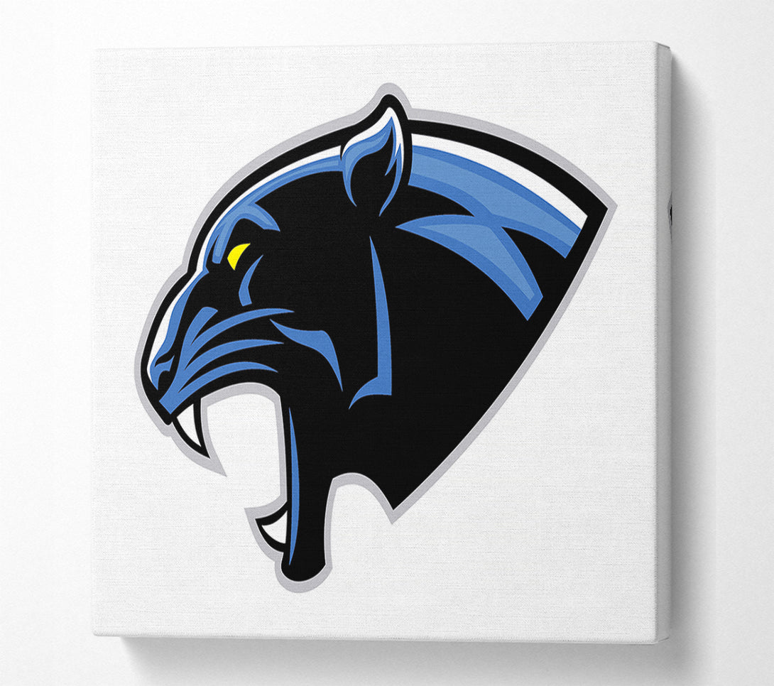  A Canvas Print of Panther Teeth 1 Canvas Print