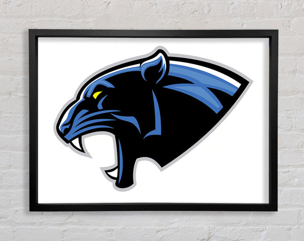 Panther Teeth 1 Framed Print