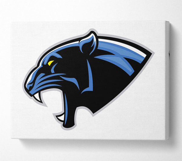  A Canvas Print of Panther Teeth 1 Canvas Print