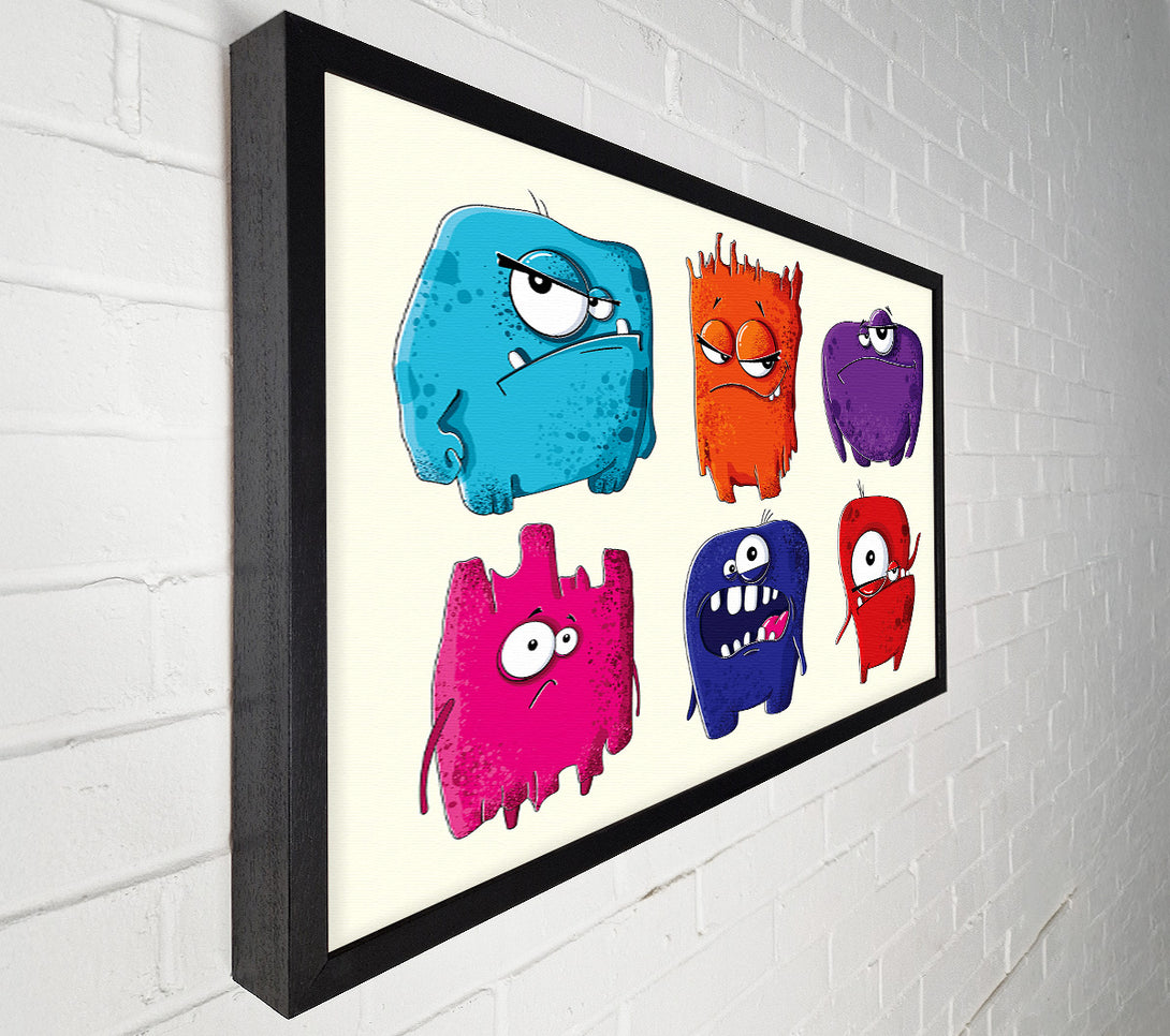  A Canvas Print of Monster Fun 2 Canvas Print