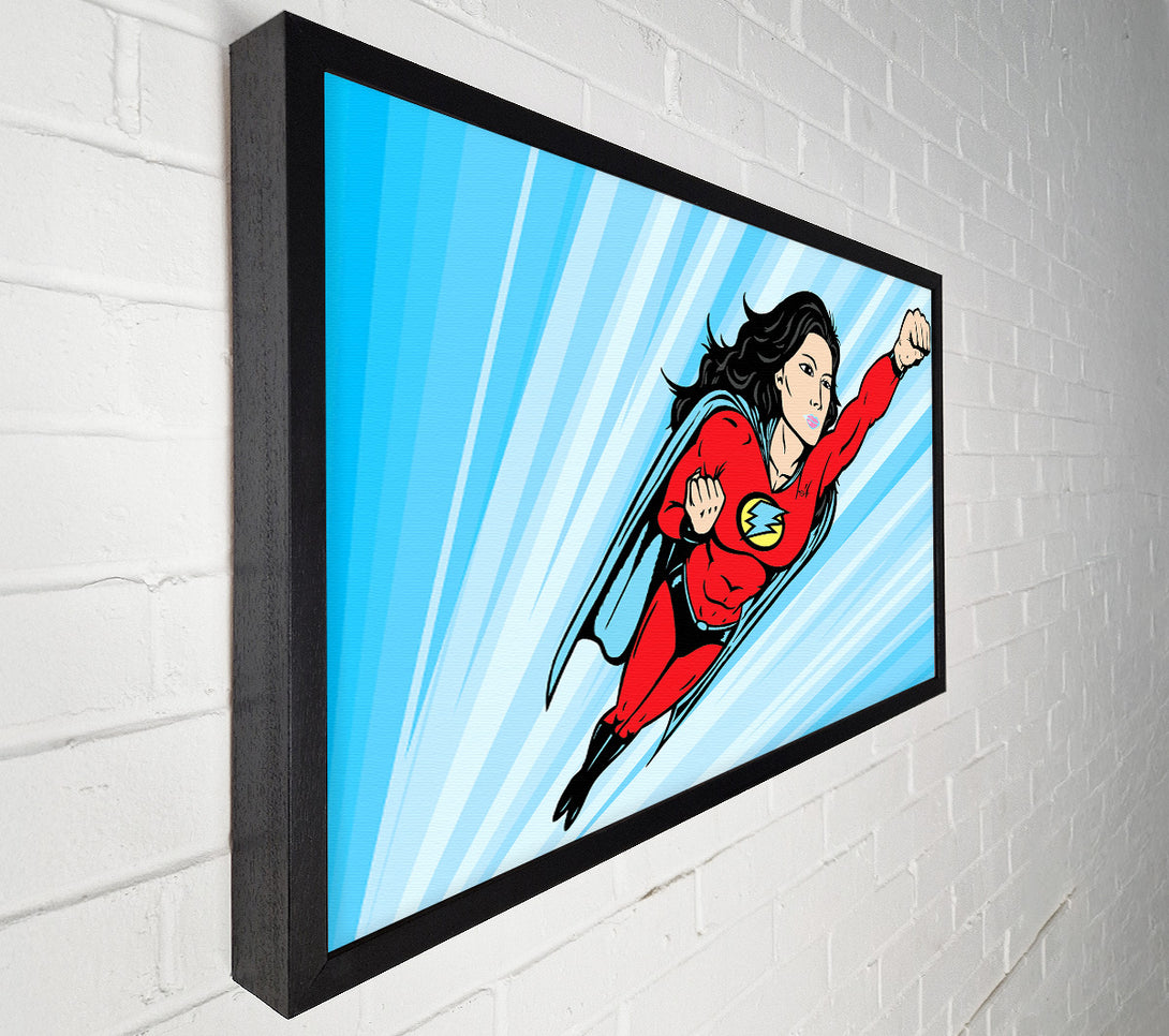  A Canvas Print of Superwoman Canvas Print