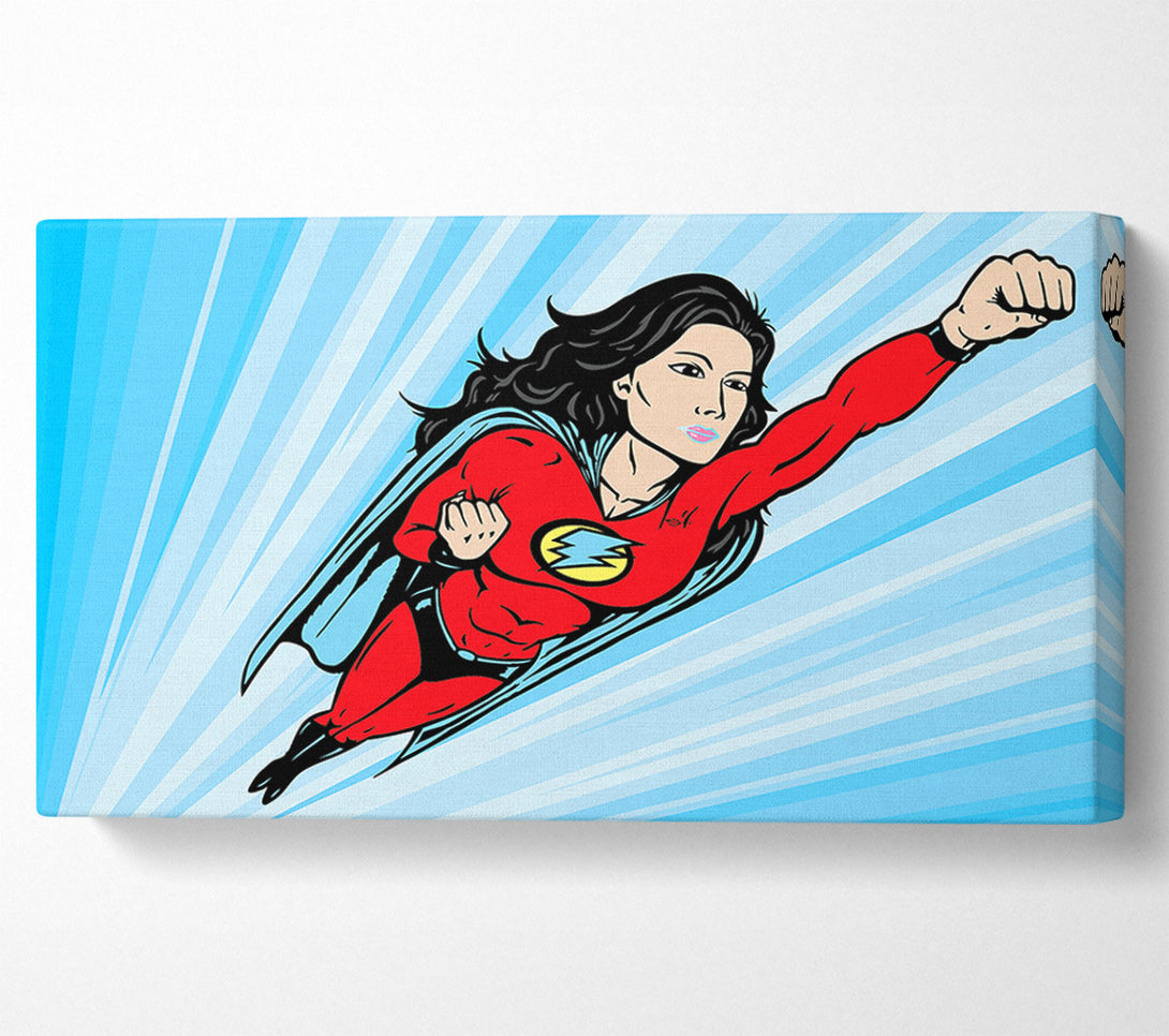  A Canvas Print of Superwoman Canvas Print