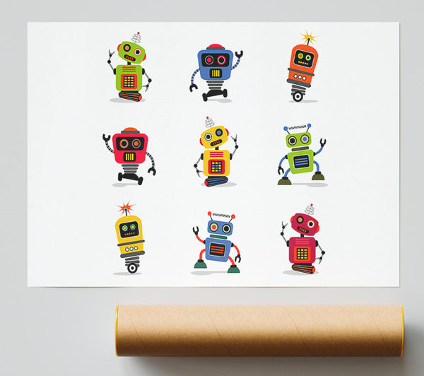 Robot Tribe Print
