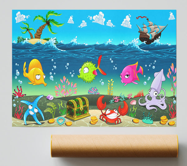 Under The Sea 1 Poster