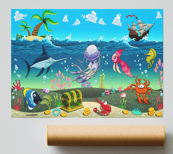 Under The Sea 2 Print