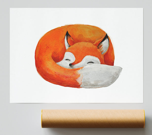 Sleeping Fox 1 Poster