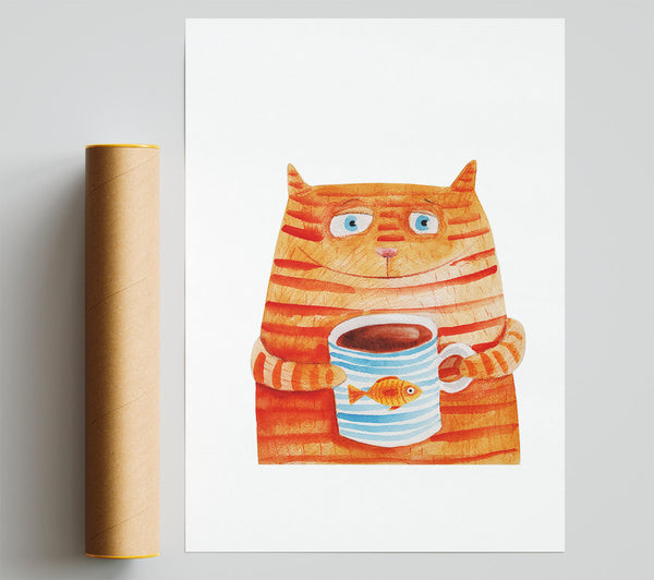 Tom Cat Drink Poster