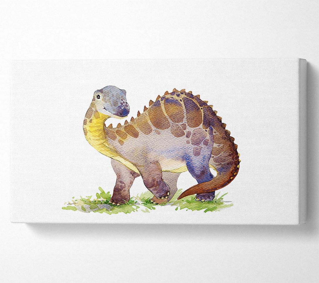  A Canvas Print of Smiling Dino Canvas Wall Art