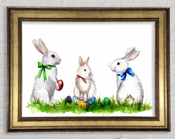Easter Egg Surprise Framed Print
