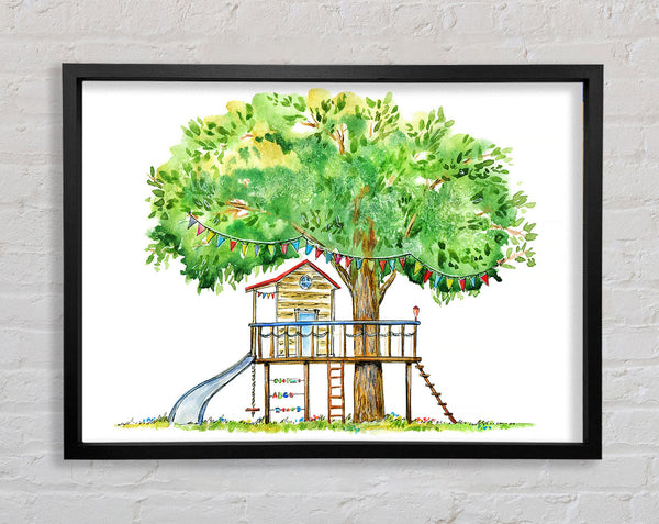 Perfect Tree House Framed Print