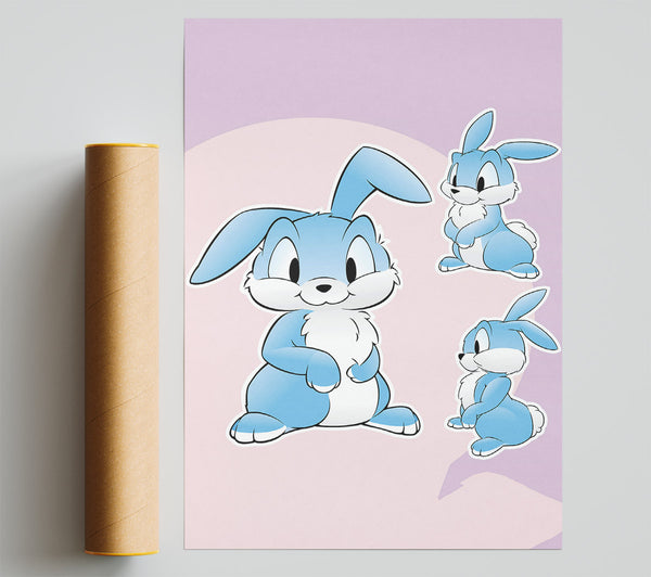 Bunny Hop Print