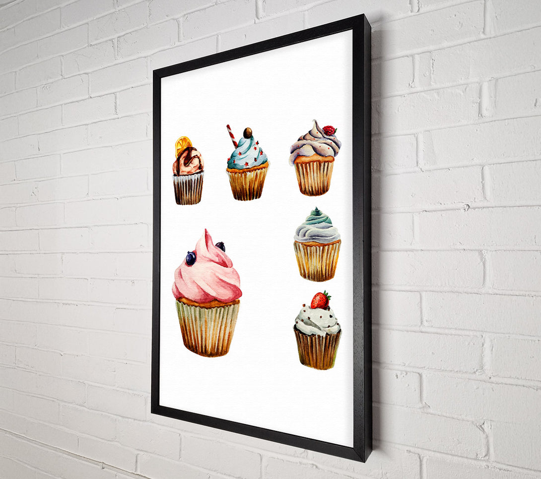  A Canvas Print of Cupcake 1 Canvas Art