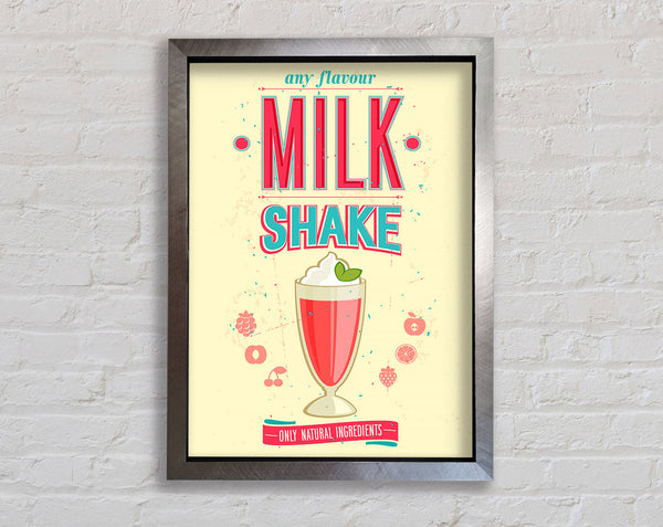 Milk Shake Framed Print
