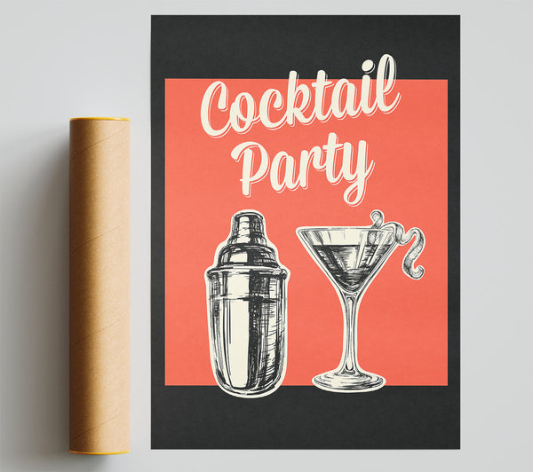 Cocktail Party 1 Giclee Print