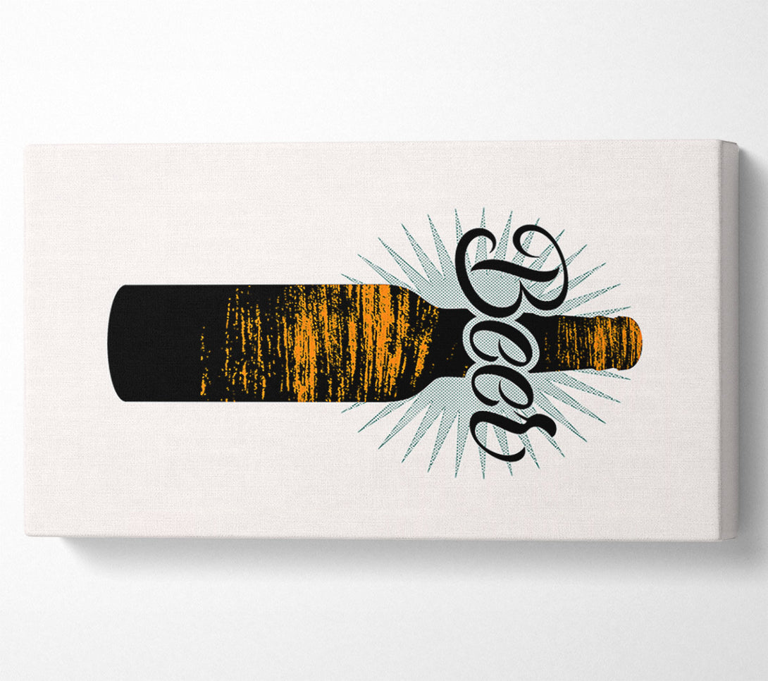  A Canvas Print of Beer Time 1 Canvas Print