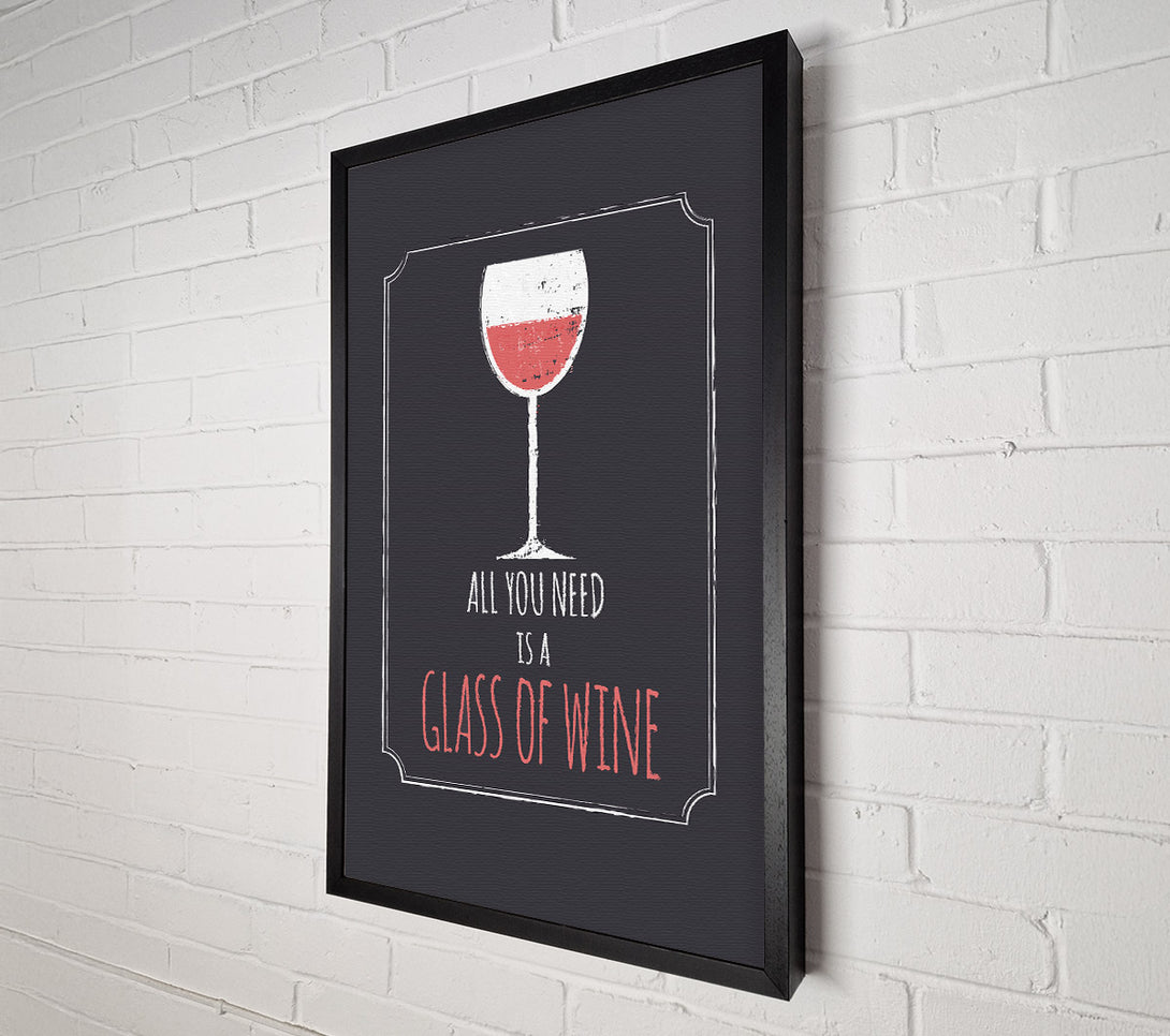  A Canvas Print of All You Need Is Canvas Wall Art