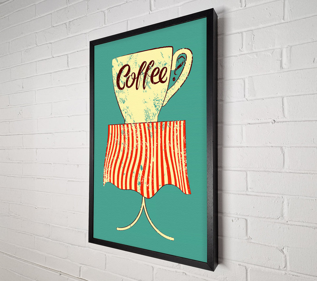  A Canvas Print of Coffee Table Canvas Print