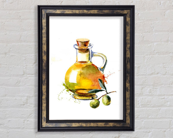 Olive Oil Framed Print