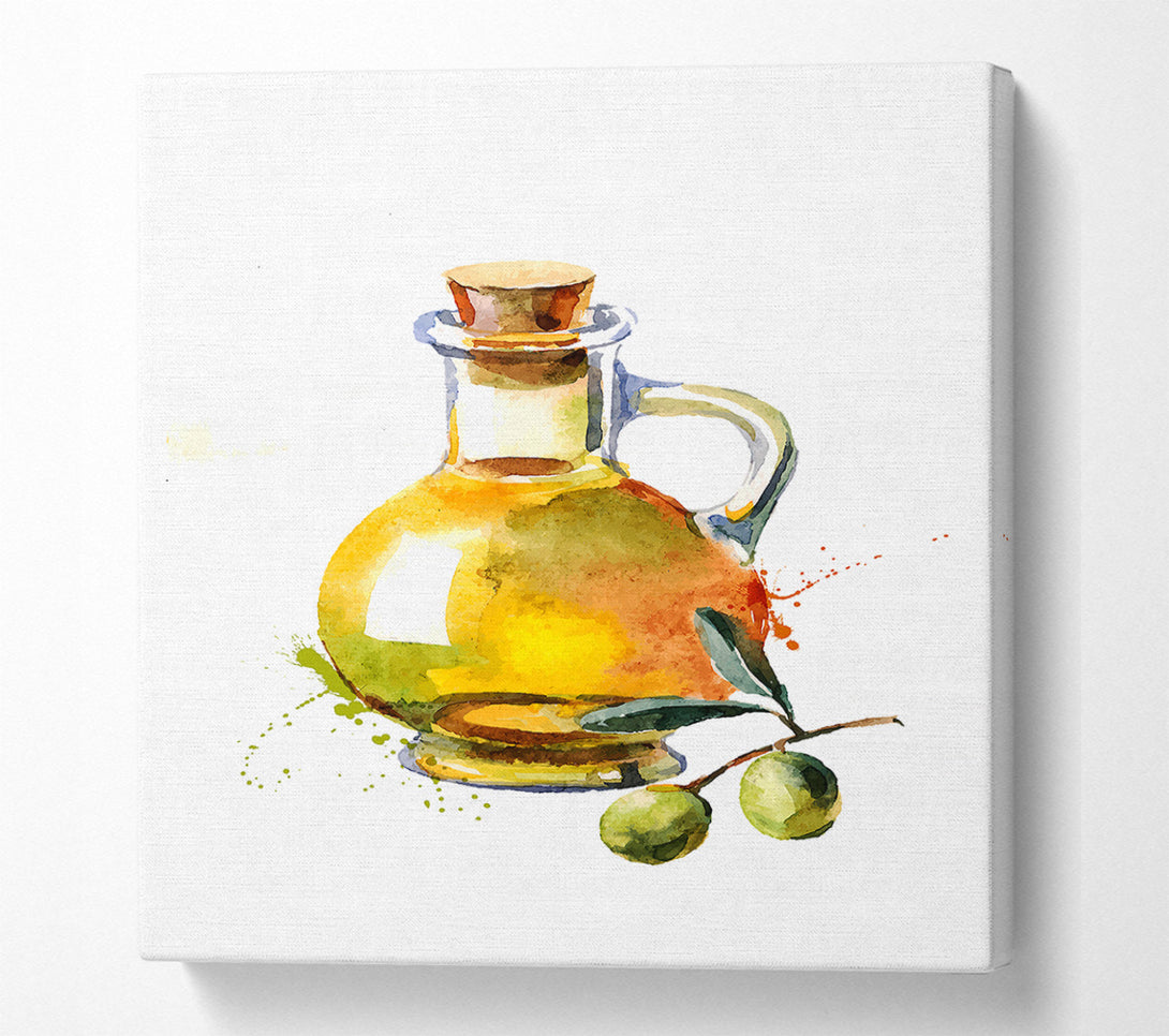  A Canvas Print of Olive Oil Canvas Art