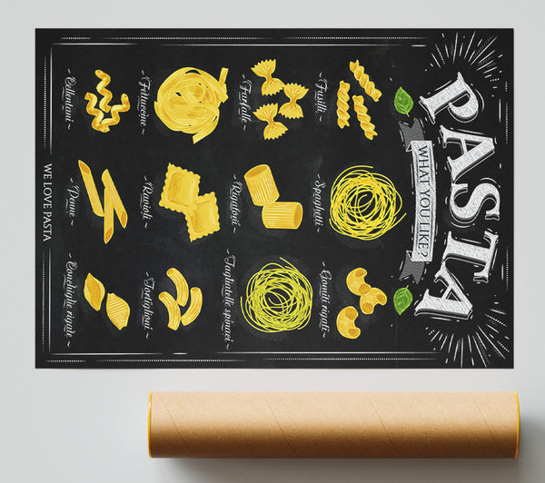 We Love Pasta Print