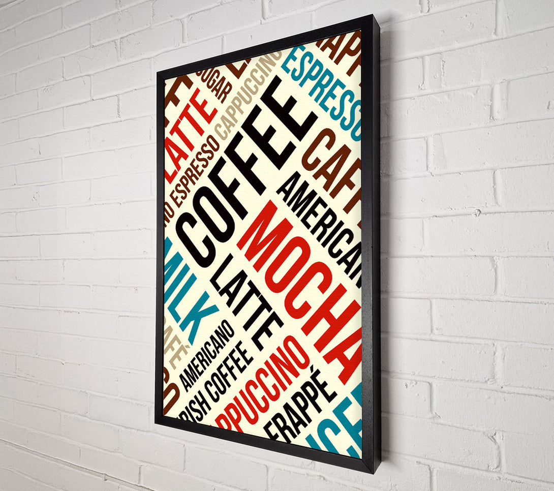  A Canvas Print of Coffee Heaven Canvas Print