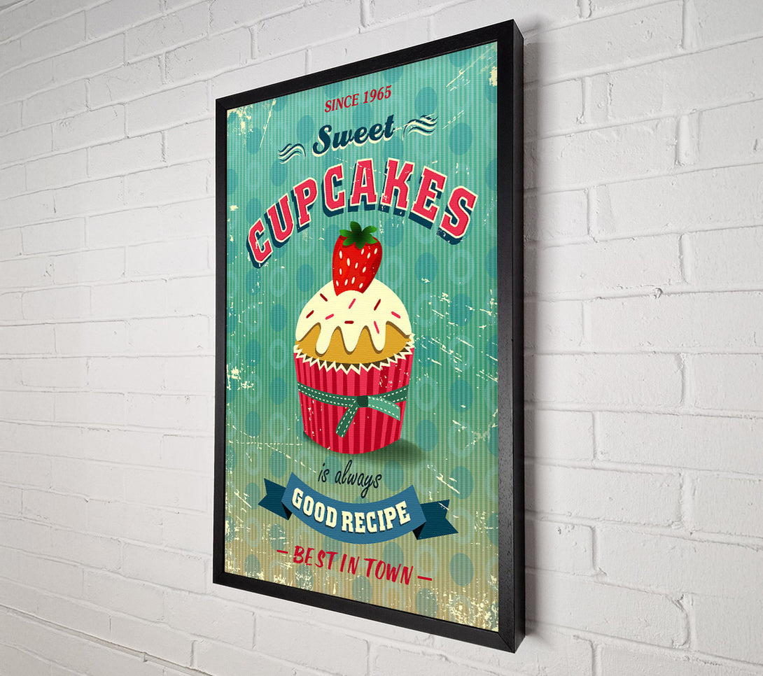  A Canvas Print of Cupcake 7 Canvas Print