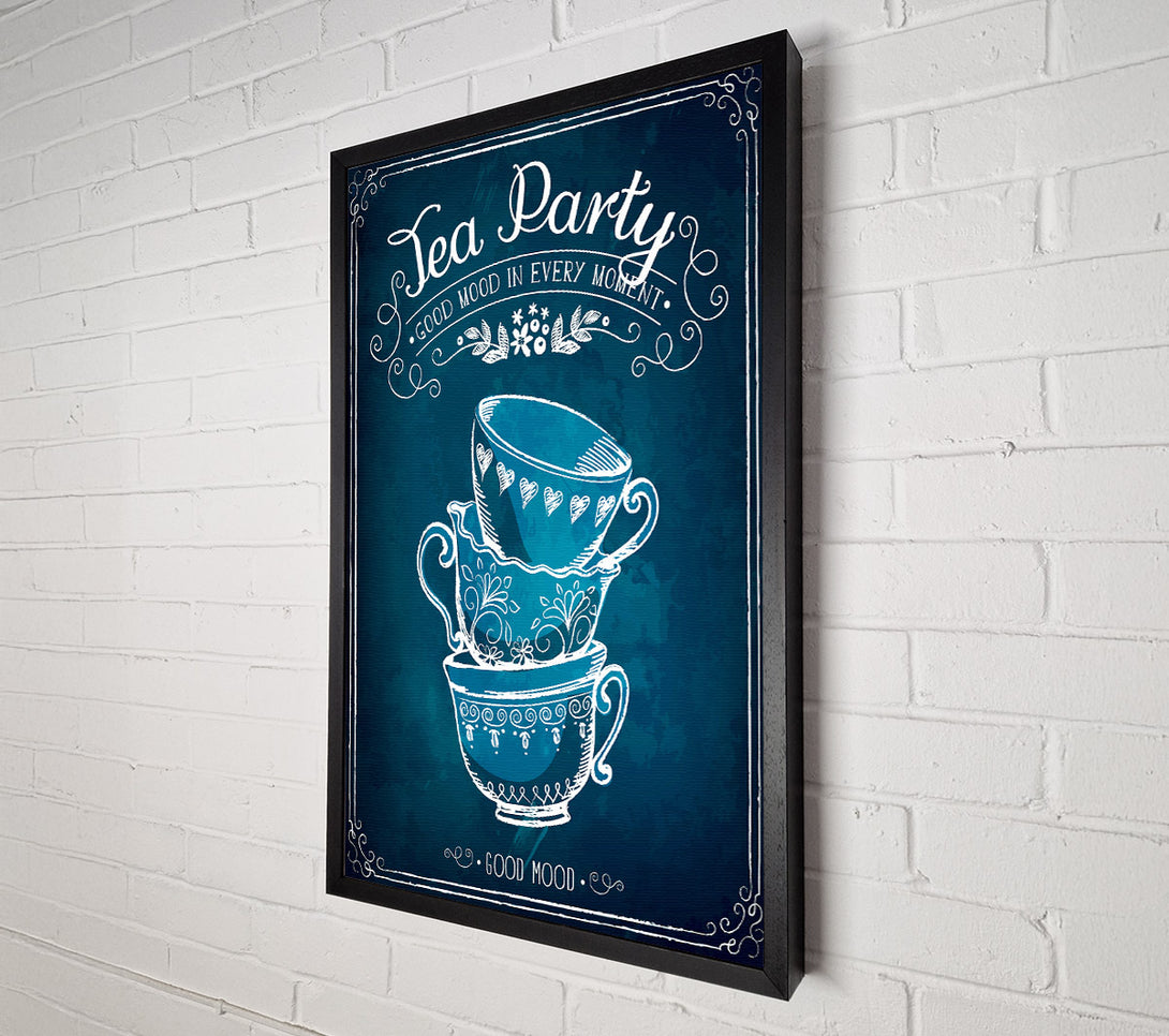  A Canvas Print of Tea Party 1 Canvas Wall Art