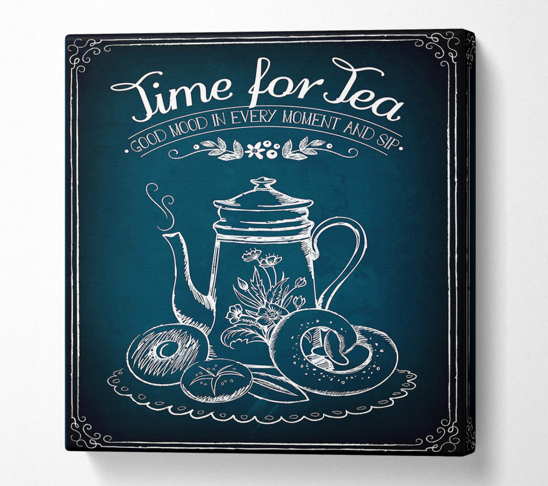  A Canvas Print of Time For Tea 2 Canvas Print